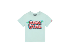 Broken Planet Stargirl Tee Aqua Blue