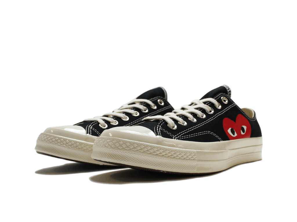 Comme des Garcons Play x Converse Chuck 70 Low Black-Converse-pikastore.cz