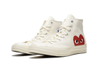 Converse Chuck Taylor All Star 70 Hi Comme des Garcons PLAY White-Converse-pikastore.cz