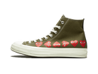 Converse Comme des Garcons Play x Chuck 70 Hi Top Multi Heart-Converse-pikastore.cz