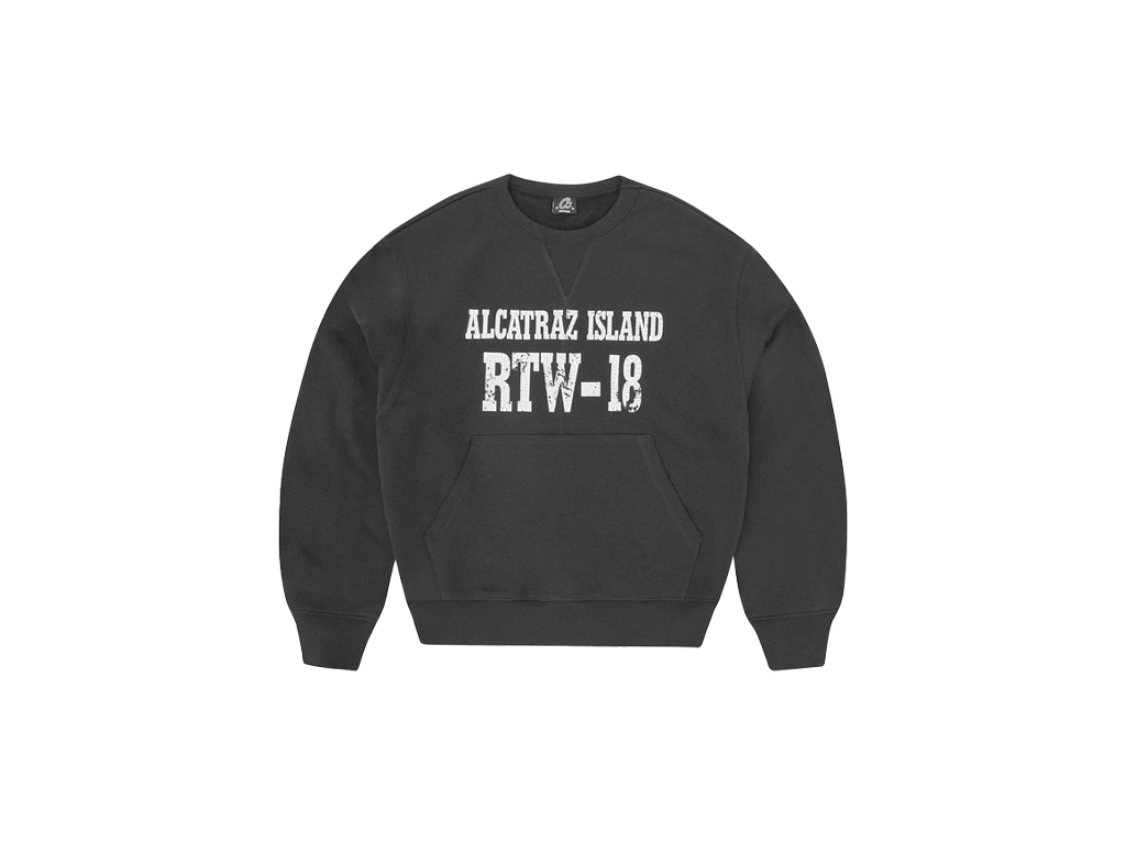 Corteiz Air 18 Crewneck Black-Corteiz-pikastore.cz