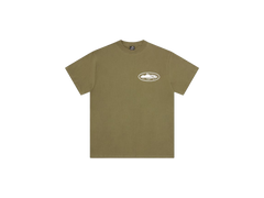 Corteiz Island Puff Print Tee Olive
