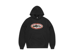 Corteiz Rusty Alcatraz Hoodie Black