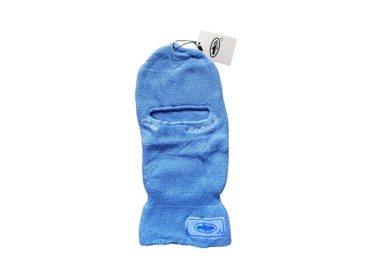 Corteiz 3 Starz Knit Bally Balaclava Baby Blue