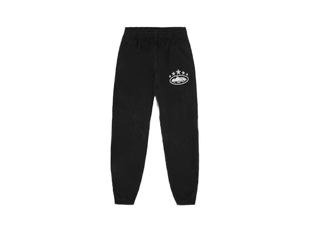 Corteiz 5 Starz Bottoms Black-Corteiz-pikastore.cz