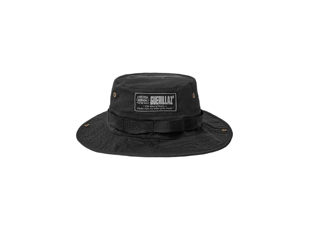 Corteiz Alcatraz Bucket Hat Triple Black-Corteiz-pikastore.cz
