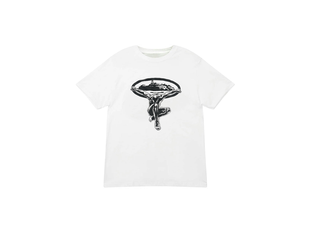 Corteiz Alcatraz Statue Tee White-Corteiz-pikastore.cz