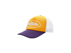Corteiz Alcatraz Trucker Hat Yellow/Purple