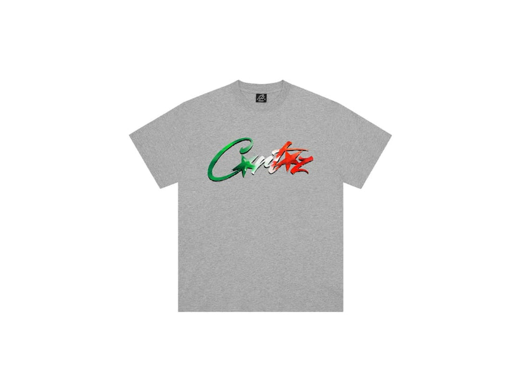 Corteiz Allstarz Italia Tee Grey-Corteiz-pikastore.cz
