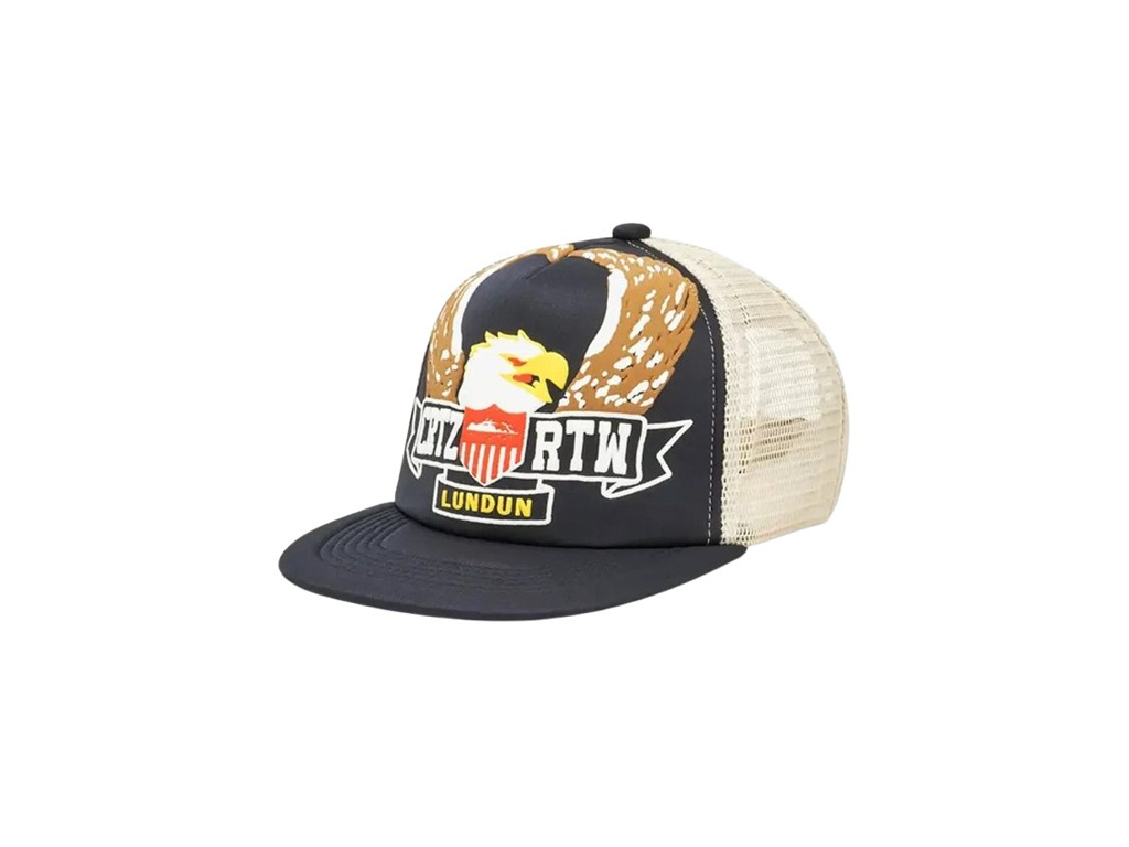 Corteiz Dipset Trucker Hat Black-Corteiz-pikastore.cz