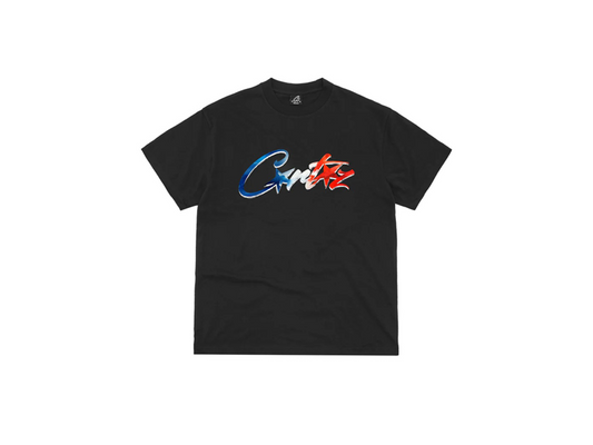 Corteiz Francais Allstarz Tee Black