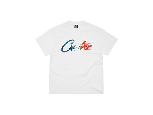 Corteiz Francais Allstarz Tee White