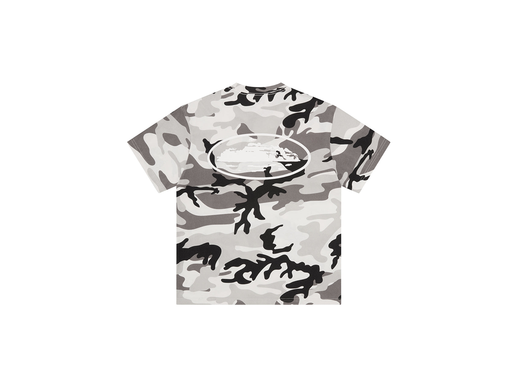 Corteiz Island Puff Print Tee Arctic Camo-Corteiz-pikastore.cz