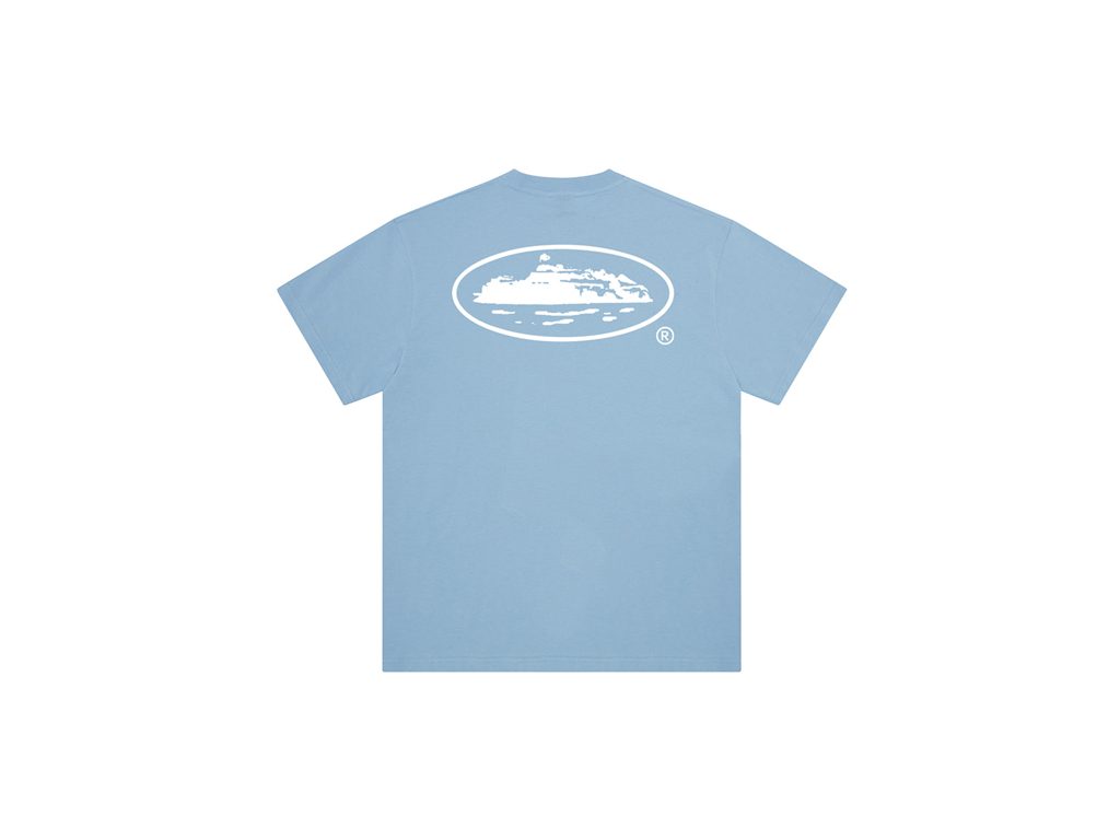 Corteiz OG Island Tee Baby Blue-Corteiz-pikastore.cz