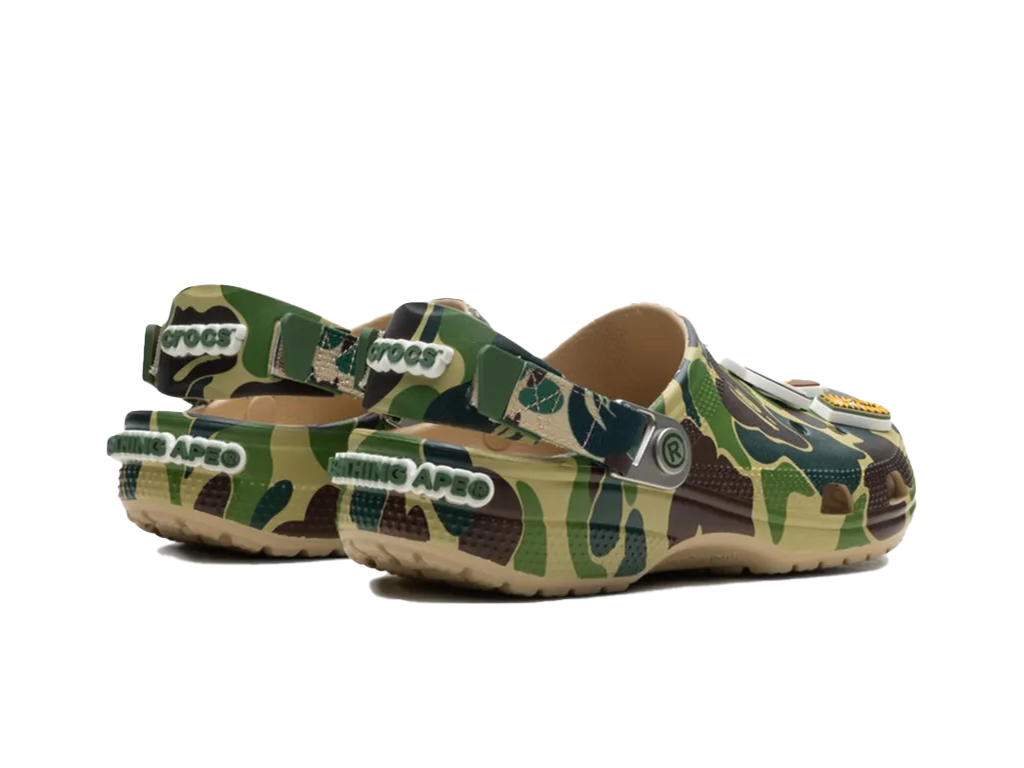 Crocs Classic Clog A Bathing Ape ABC Camo Green-Crocs-pikastore.cz