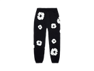 Denim Tears The Cotton Wreath Sweatpants Black-Denim Tears-pikastore.cz