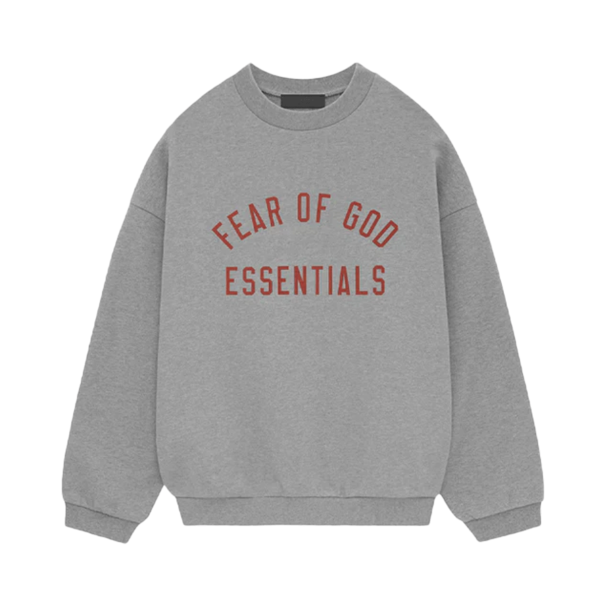 Fear of God Essentials Fleece S24 Crewneck Dark Heather-Fear of God-pikastore.cz