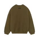 Fear of God Essentials Fleece S24 Crewneck Olive-Fear of God-pikastore.cz