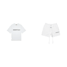 Fear of God Essentials S20 Shorts + S20 T-Shirt White - SET-Bundle-Fear of God-pikastore.cz