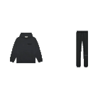 Fear of God Essentials S21 Sweatpants + S22 Hoodie Black - SET-Bundle-Fear of God-pikastore.cz