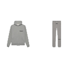 Fear of God Essentials S22 Sweatpants + S22 Hoodie Dark Oatmeal - SET-Bundle-Fear of God-pikastore.cz