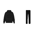 Fear of God Essentials S22 Sweatpants + S23 Hoodie Black - SET-Bundle-Fear of God-pikastore.cz
