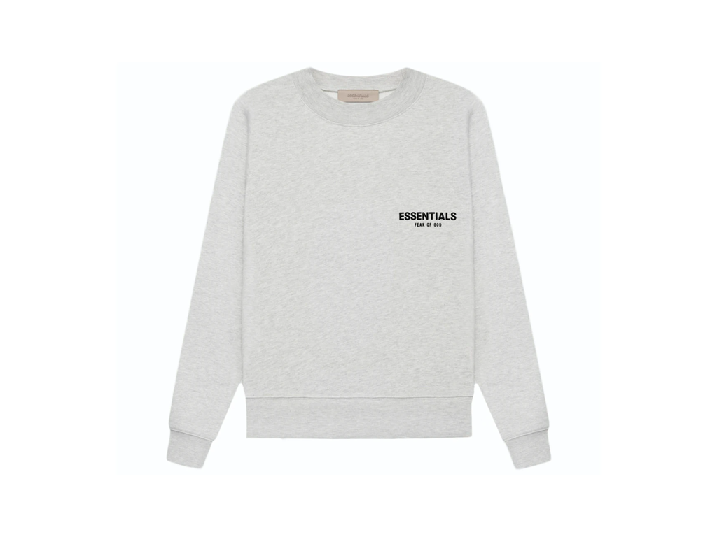 Fear of God Essentials Crewneck S22 Light Oatmeal - PIKASTORE-Fear of God-pikastore.cz