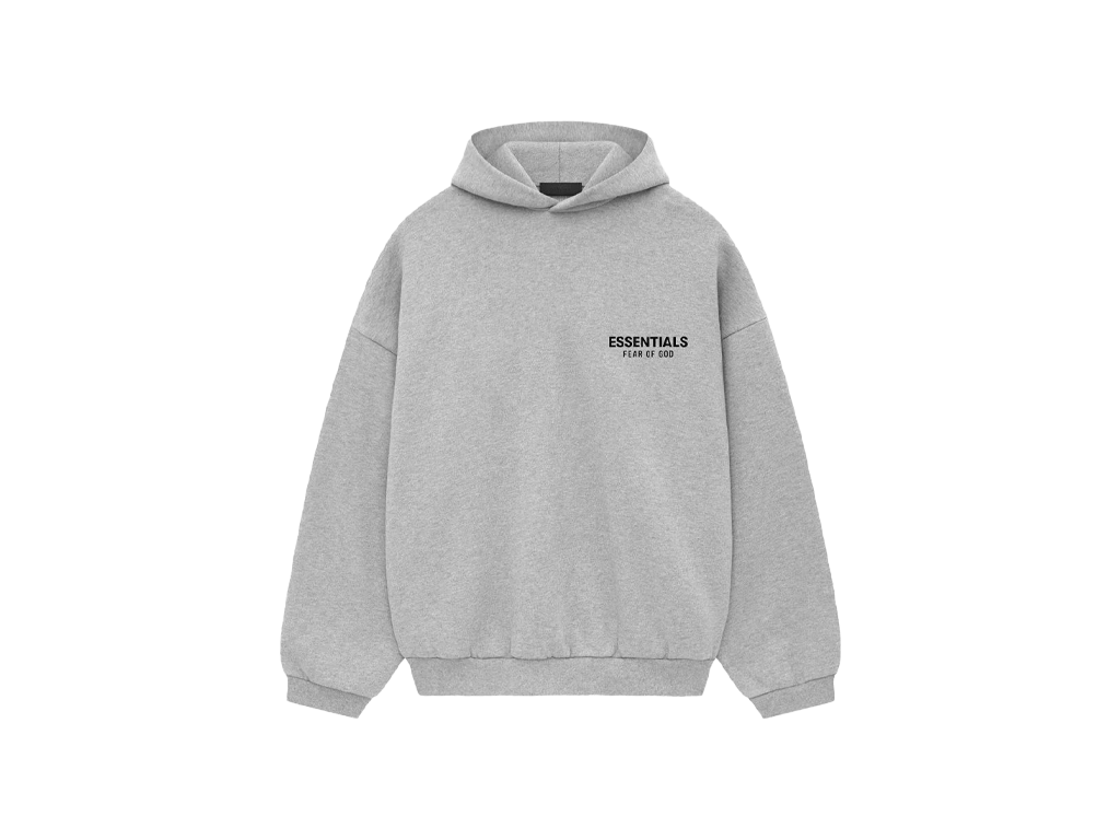 Fear of God Essentials Fleece S24 Hoodie Light Heather Gray - PIKASTORE-Fear of God-pikastore.cz
