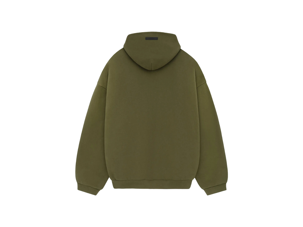 Fear of God Essentials Fleece S24 Hoodie Military-Fear of God-pikastore.cz