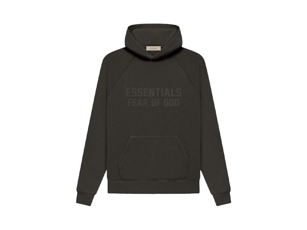 Fear of God Essentials S22 Hoodie Off Black - PIKASTORE-Clothing-Fear of God-pikastore.cz