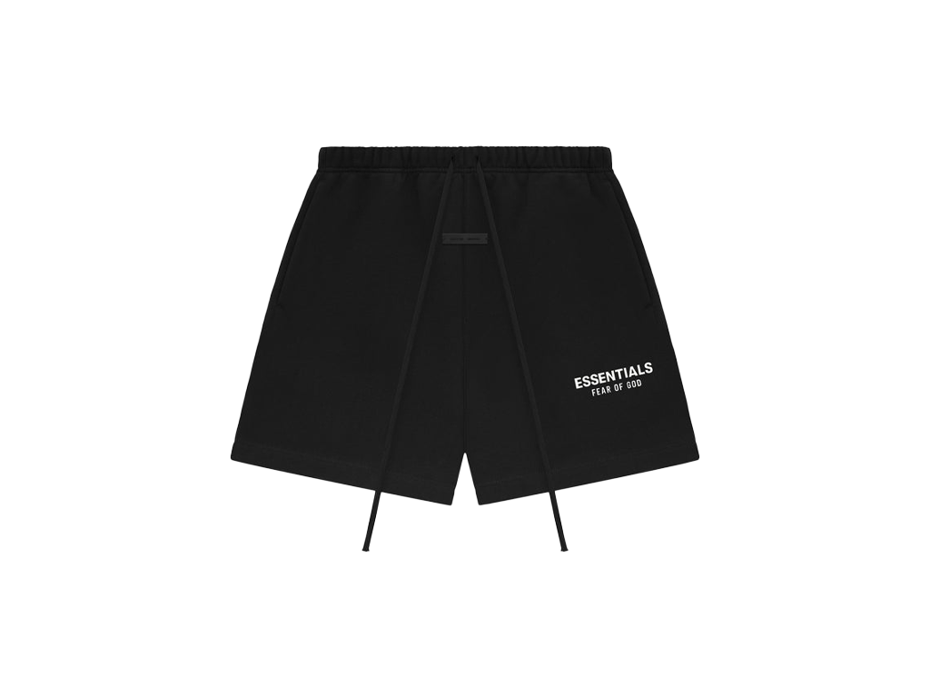 Fear of God Essentials S25 Shorts Jet Black-Fear of God-pikastore.cz