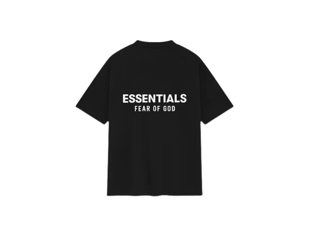 Fear of God Essentials S25 T-Shirt Jet Black-Fear of God-pikastore.cz