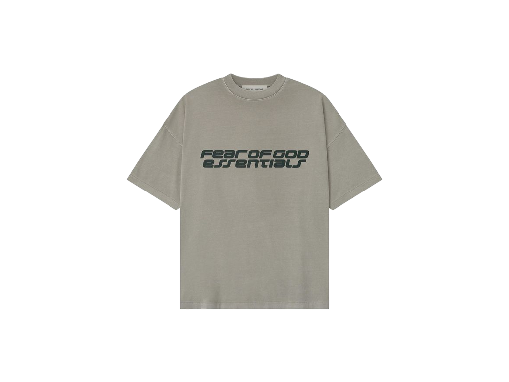Fear of God Essentials 90s Short-Sleeve Tee Smoke Grey – tričko, šedá