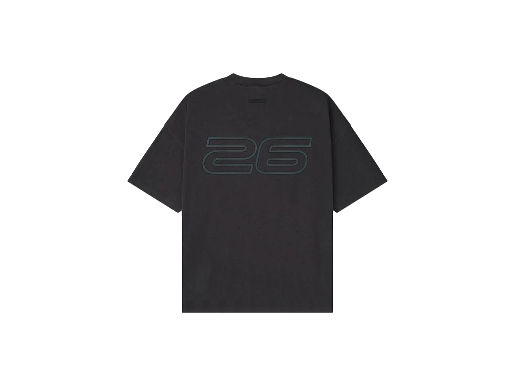 Fear of God Essentials 90s Tee Vintage Black-Fear of God-pikastore.cz