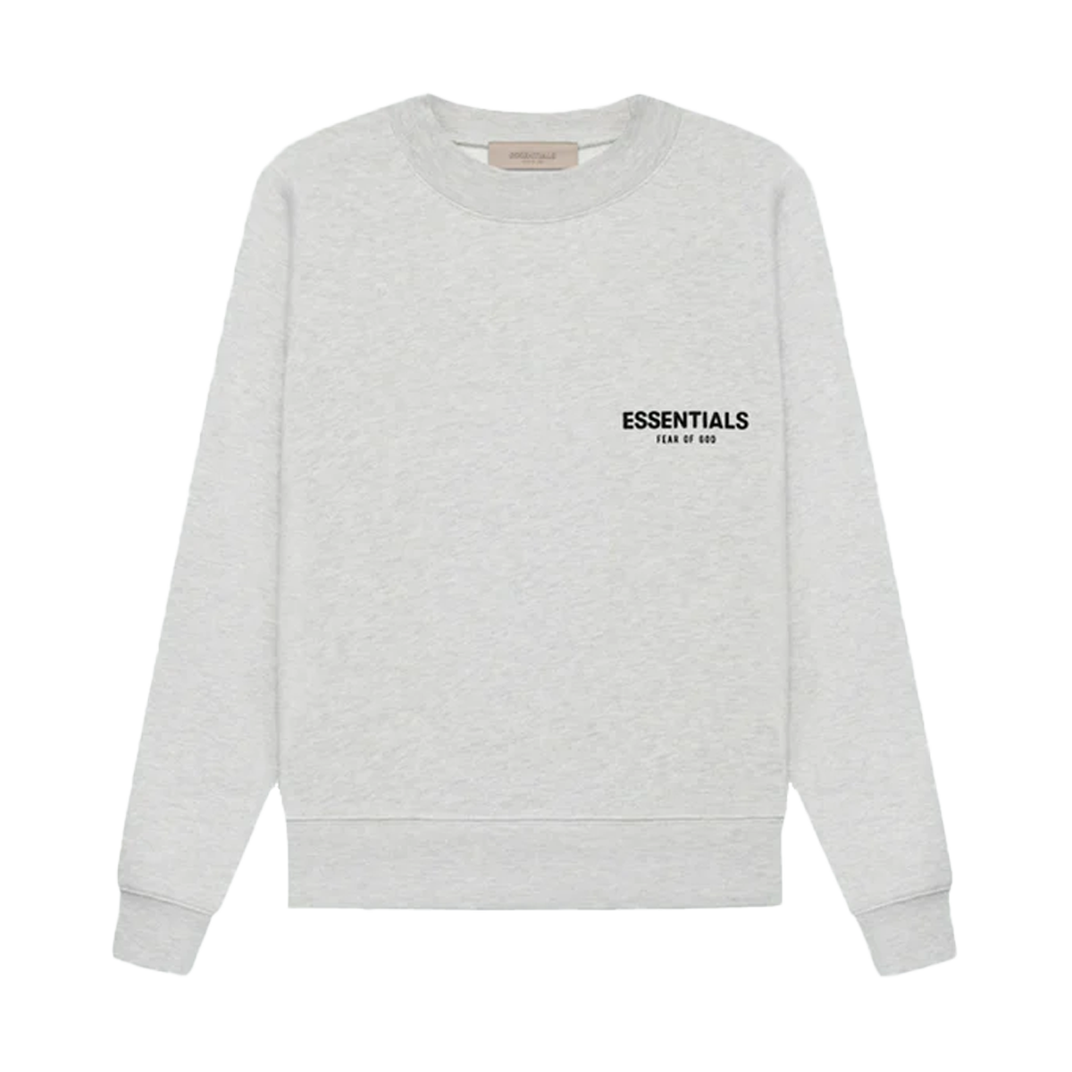 Fear of God Essentials Crewneck S22 Light Oatmeal - PIKASTORE-Fear of God-pikastore.cz