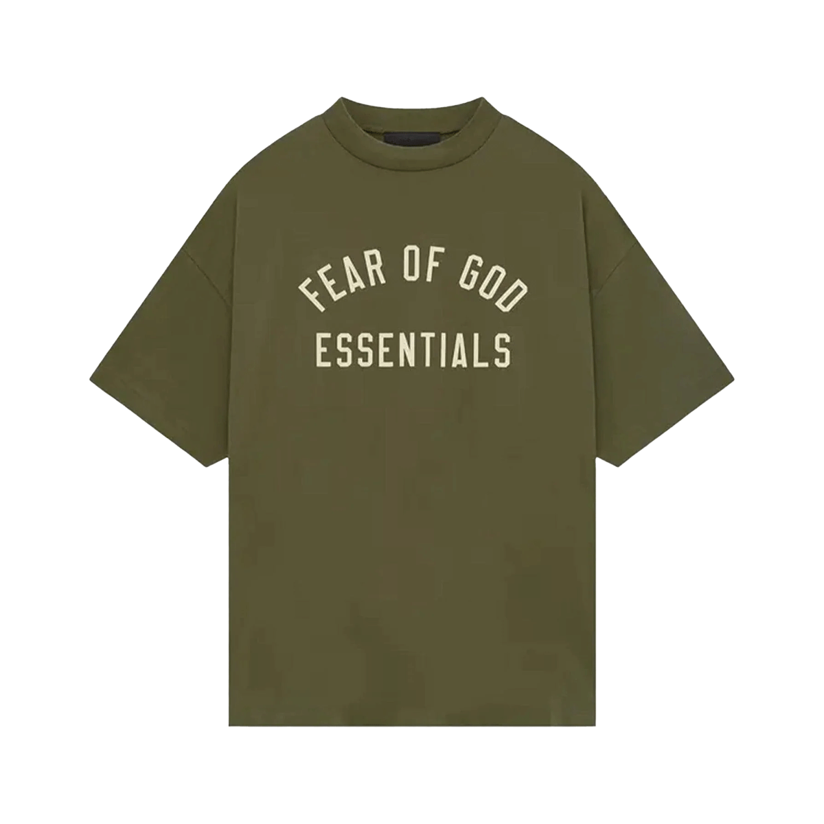 Fear of God Essentials Jersey S24 Crewneck T-Shirt Military-Fear of God-pikastore.cz