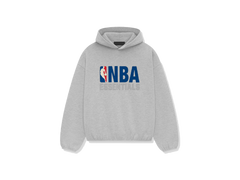 Fear of God Essentials NBA S24 Hoodie Light Heather - PIKASTORE