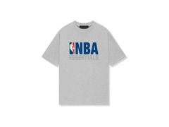 Fear of God Essentials NBA S24 T-Shirt Gray - PIKASTORE
