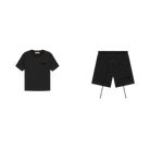 Fear of God Essentials S22 Shorts + S22 T-Shirt Black - SET-Bundle-Fear of God-pikastore.cz