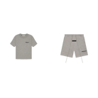 Fear of God Essentials S22 Shorts + S22 T-Shirt Dark Oatmeal - SET-Bundle-Fear of God-pikastore.cz