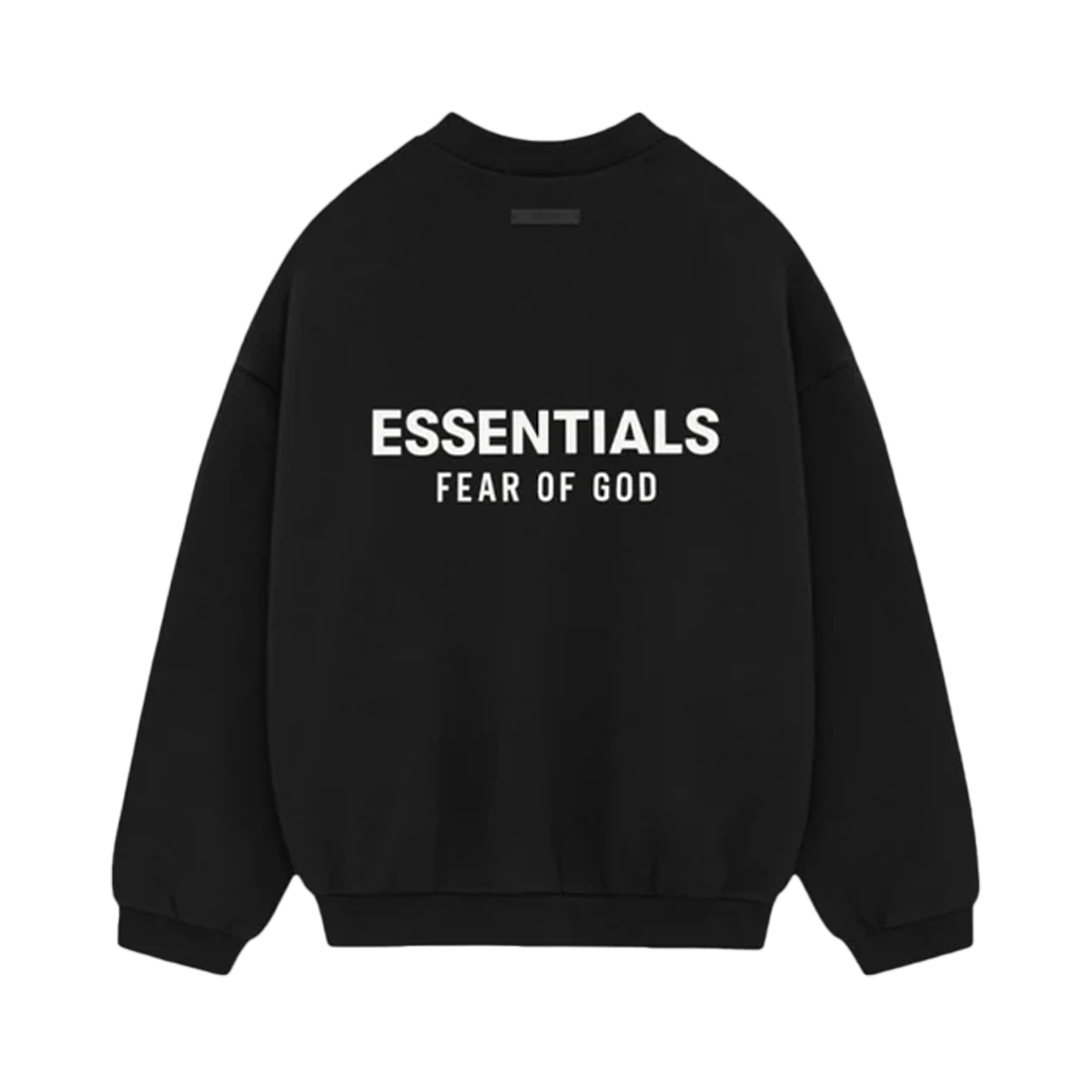 Fear of God Essentials S24 Fleece Crewneck Black-Fear of God-pikastore.cz