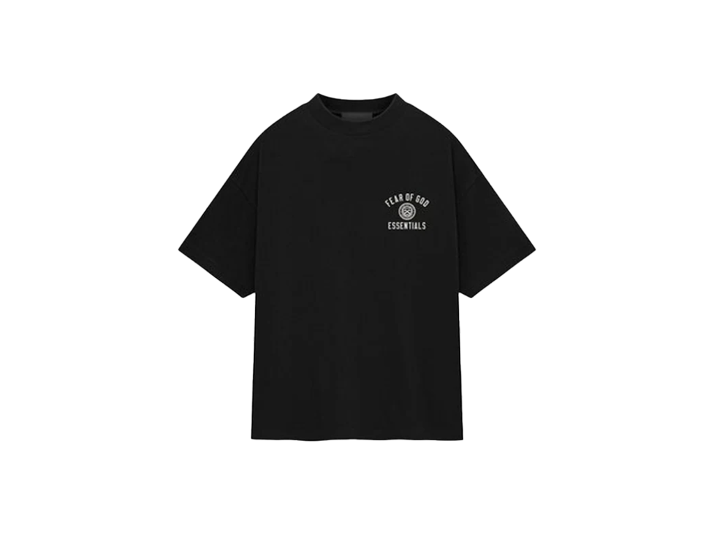 Fear of God Essentials S24 Stamp T-Shirt Black-Fear of God-pikastore.cz