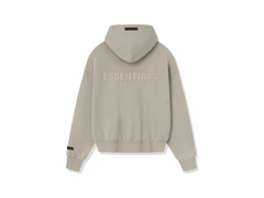 Fear of God Essentials S25 Zip-Up Hoodie Timber - PIKASTORE