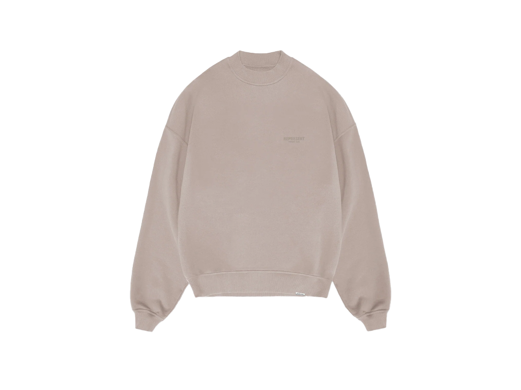 Represent Owners Club Crewneck Mushroom