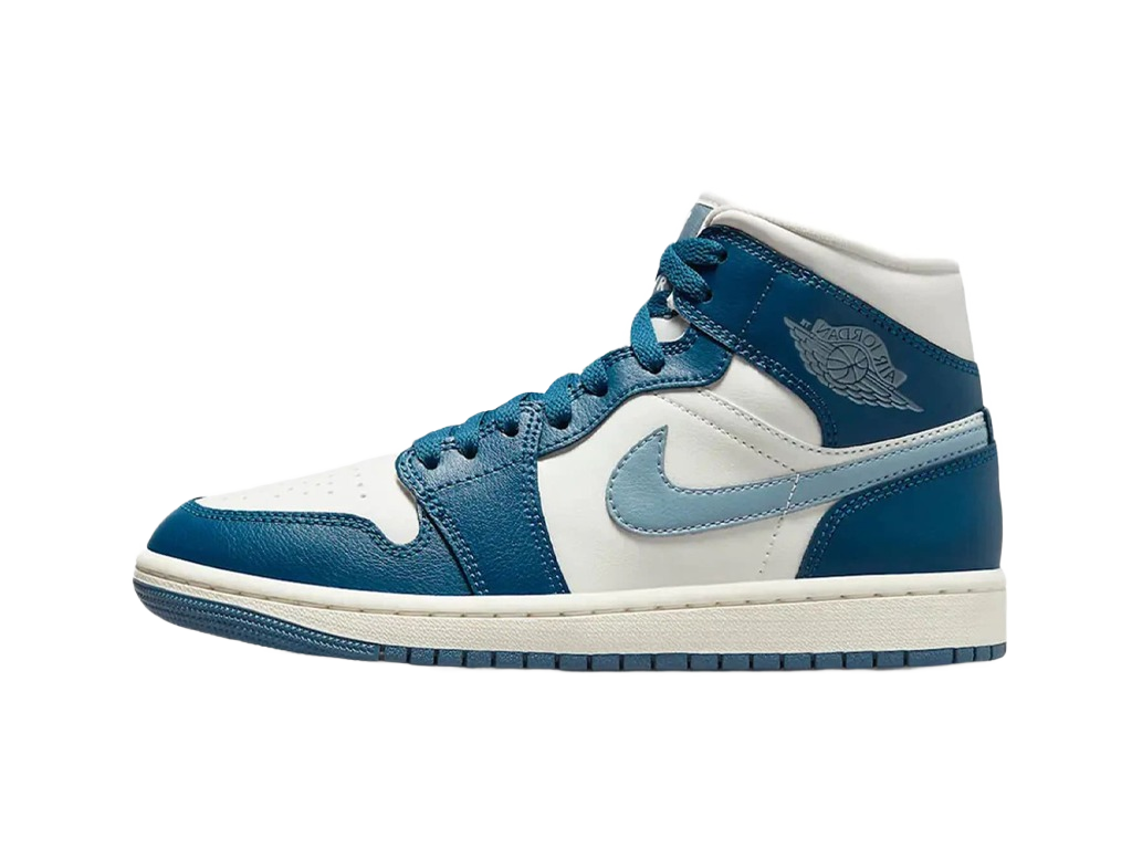 Nike Air Jordan 1 Mid French Blue (Women's)-sneakers-Air Jordan-pikastore.cz
