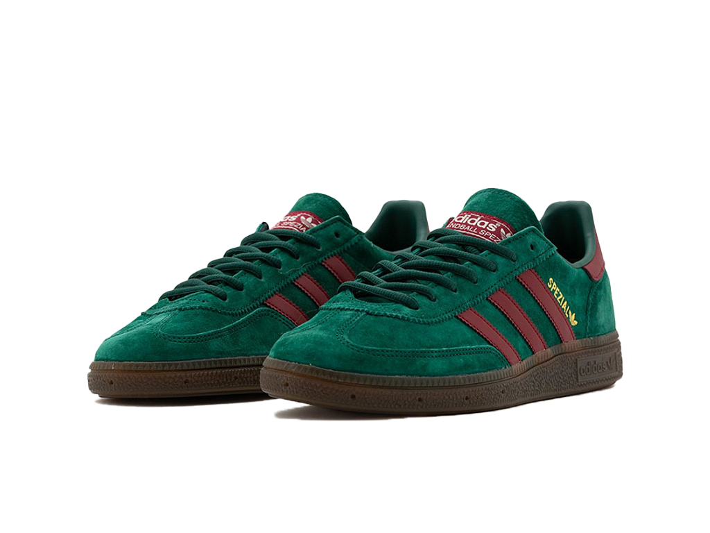 Handball Spezial Collegiate Green Burgundy-Adidas-pikastore.cz