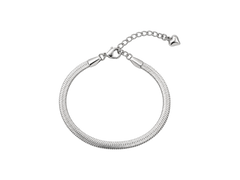 Herringbone Heart Bracelet