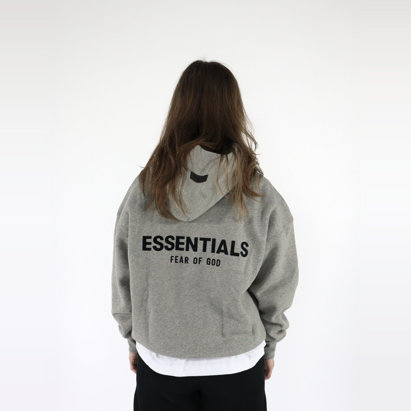 Fear of God Essentials S22 Hoodie Dark Oatmeal - PIKASTORE-Clothing-Fear of God-pikastore.cz