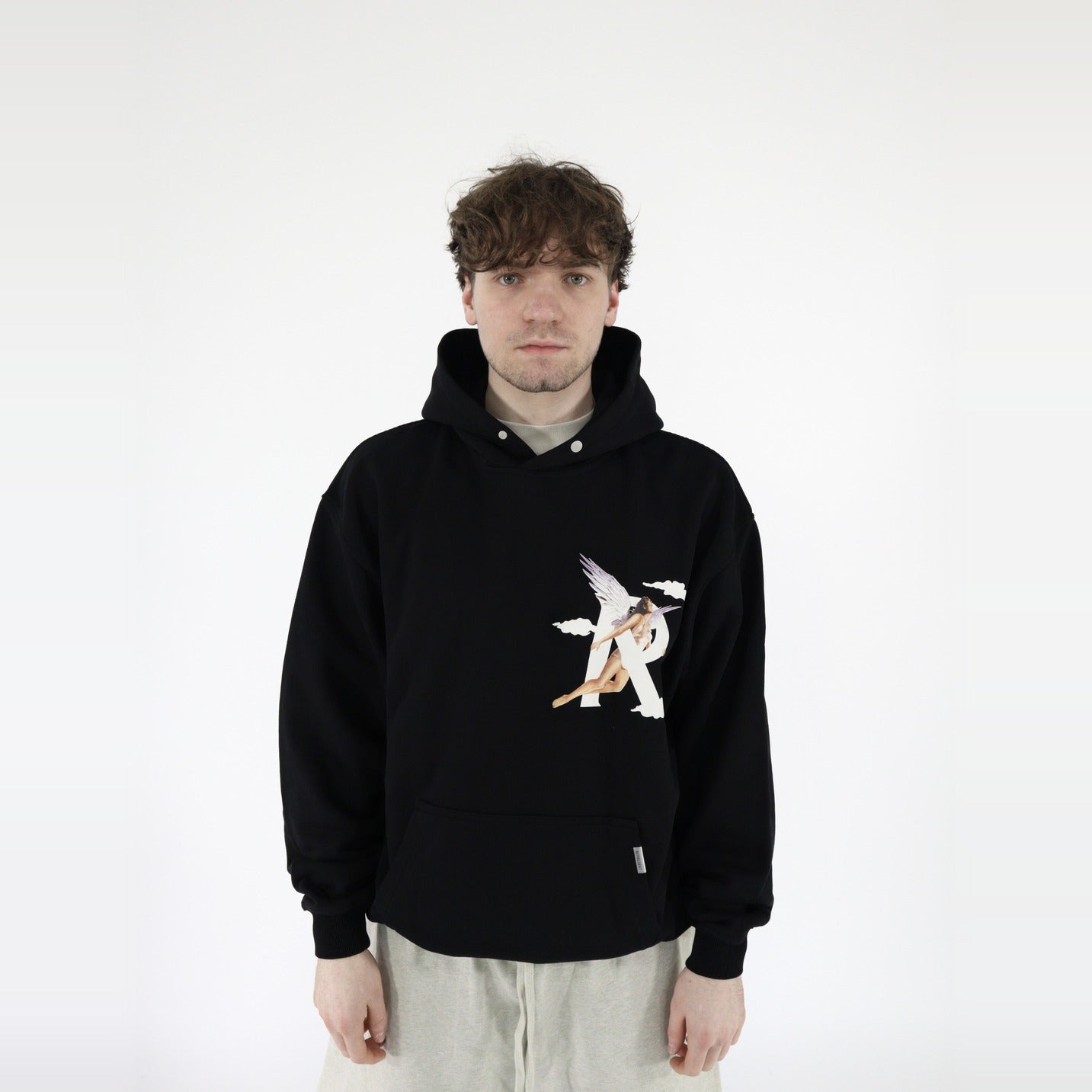 Represent Storms In Heaven Hoodie Black-Clothing-Represent-pikastore.cz