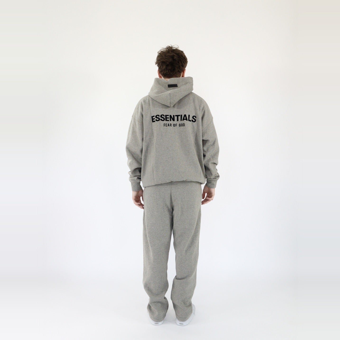 Fear of God Essentials S22 Hoodie Dark Oatmeal - PIKASTORE-Clothing-Fear of God-pikastore.cz